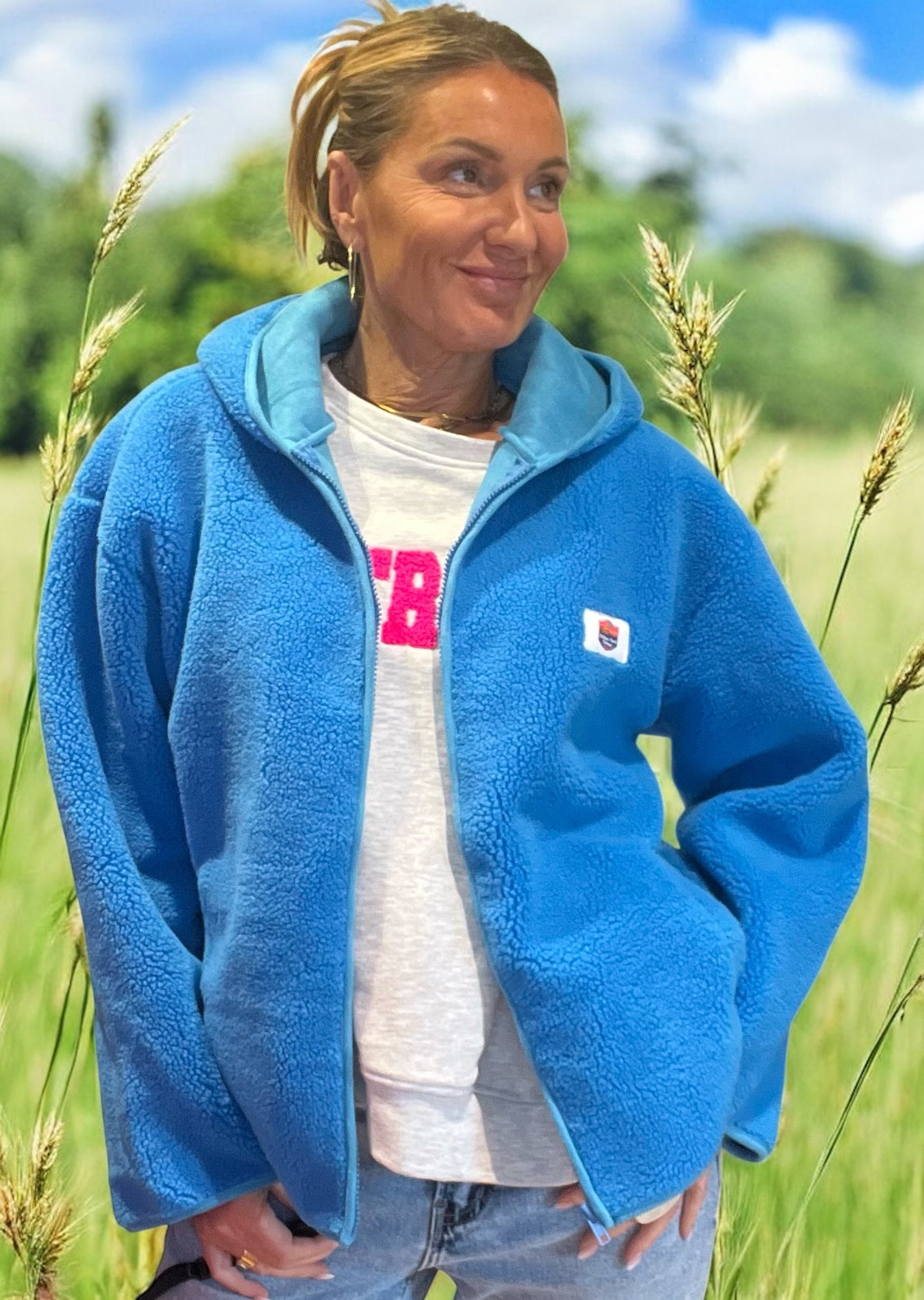 Veste Polar bleu bic🦋