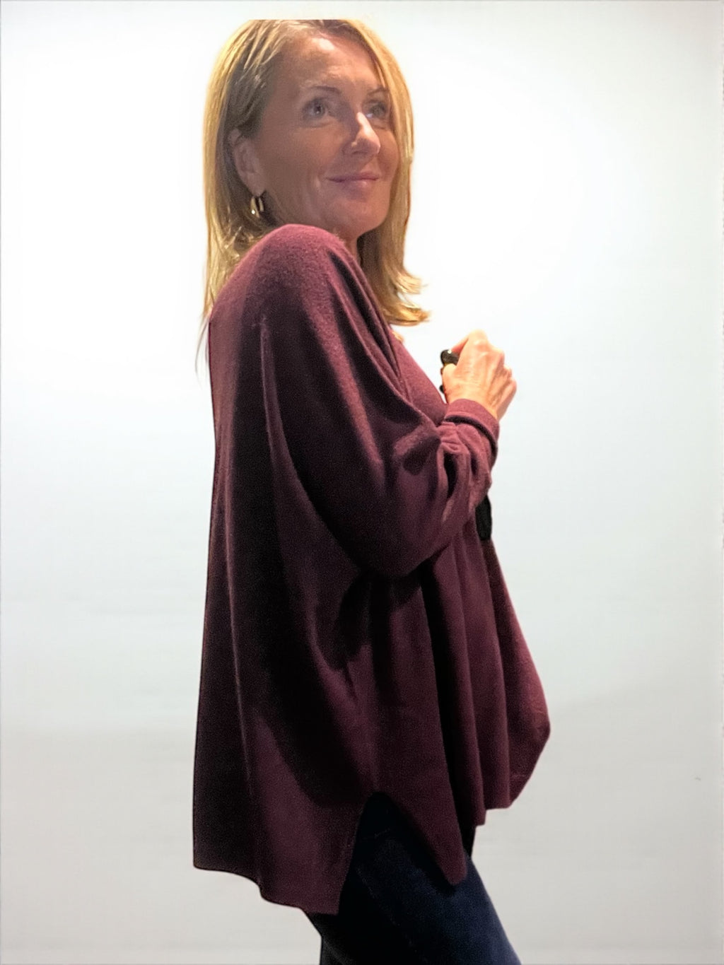 Pull Sharmen lié de vin 🍷