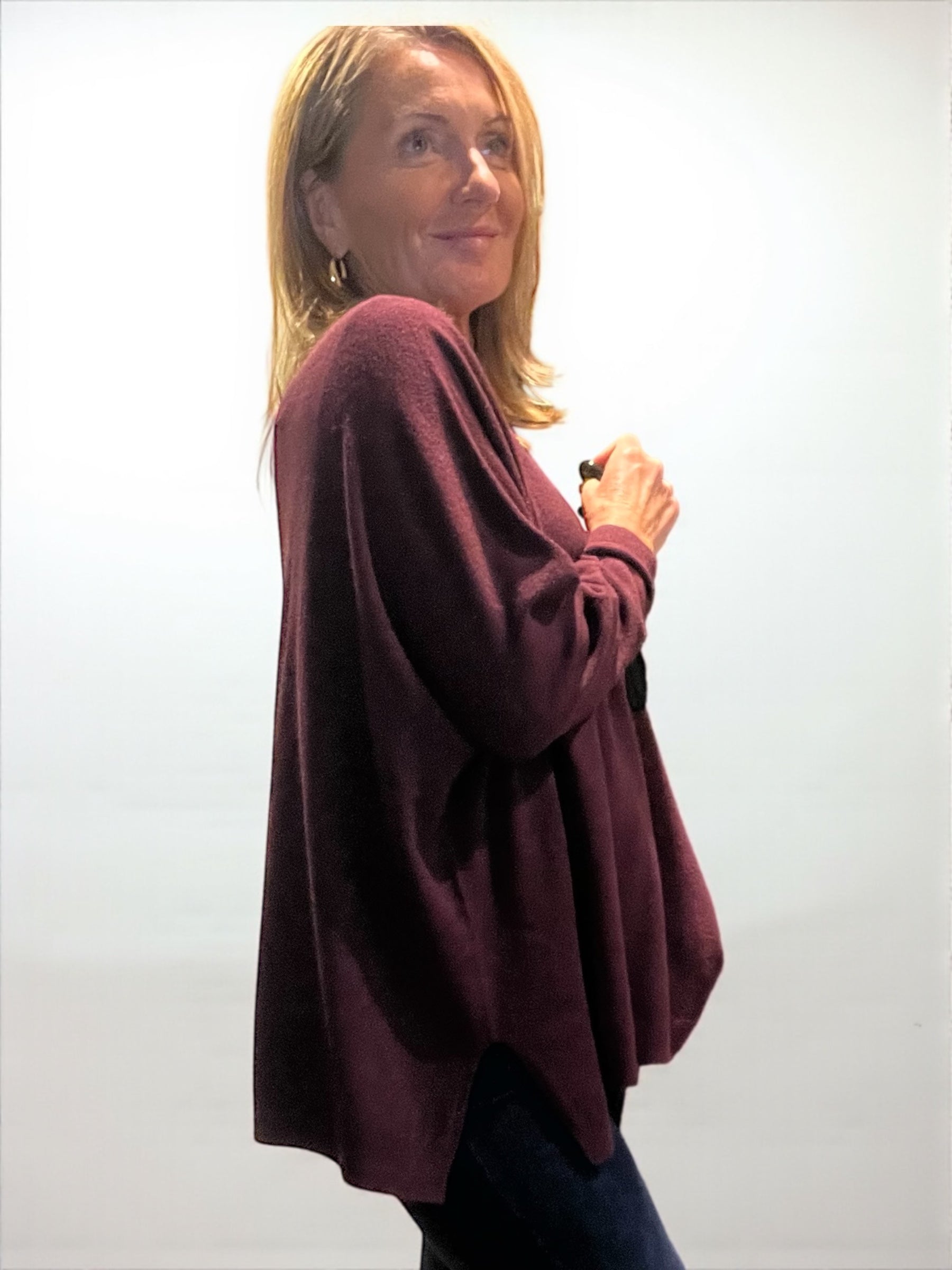 Pull Sharmen lié de vin 🍷