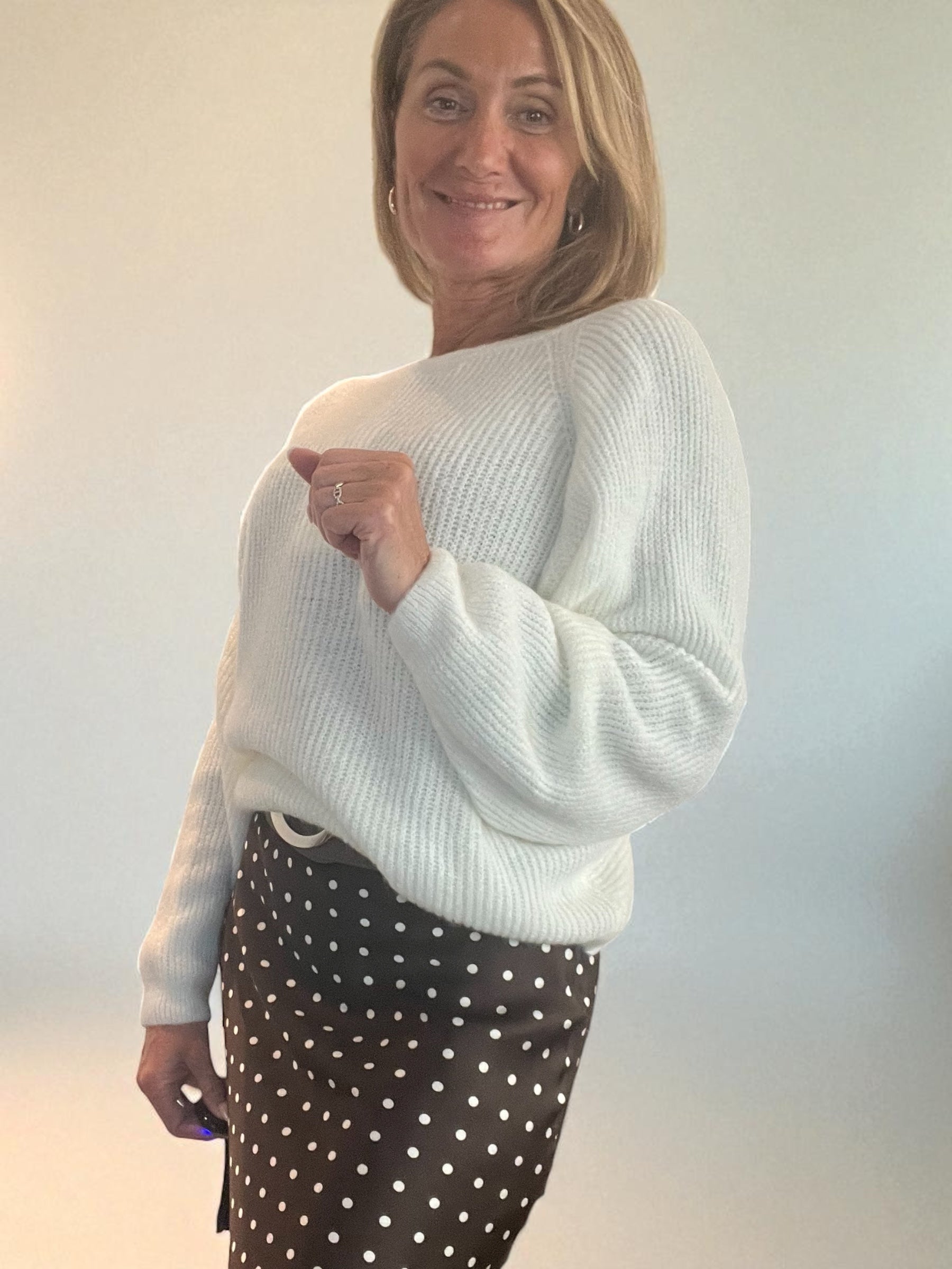 Pull Gaelle écru 🤍