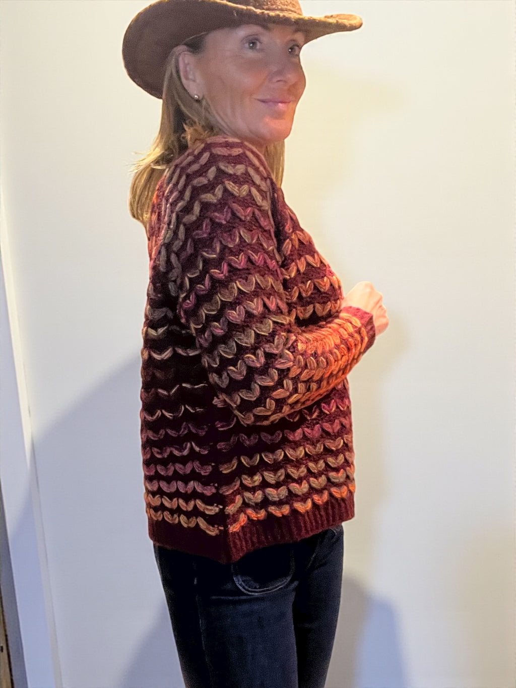 Pull Colonna bordeaux