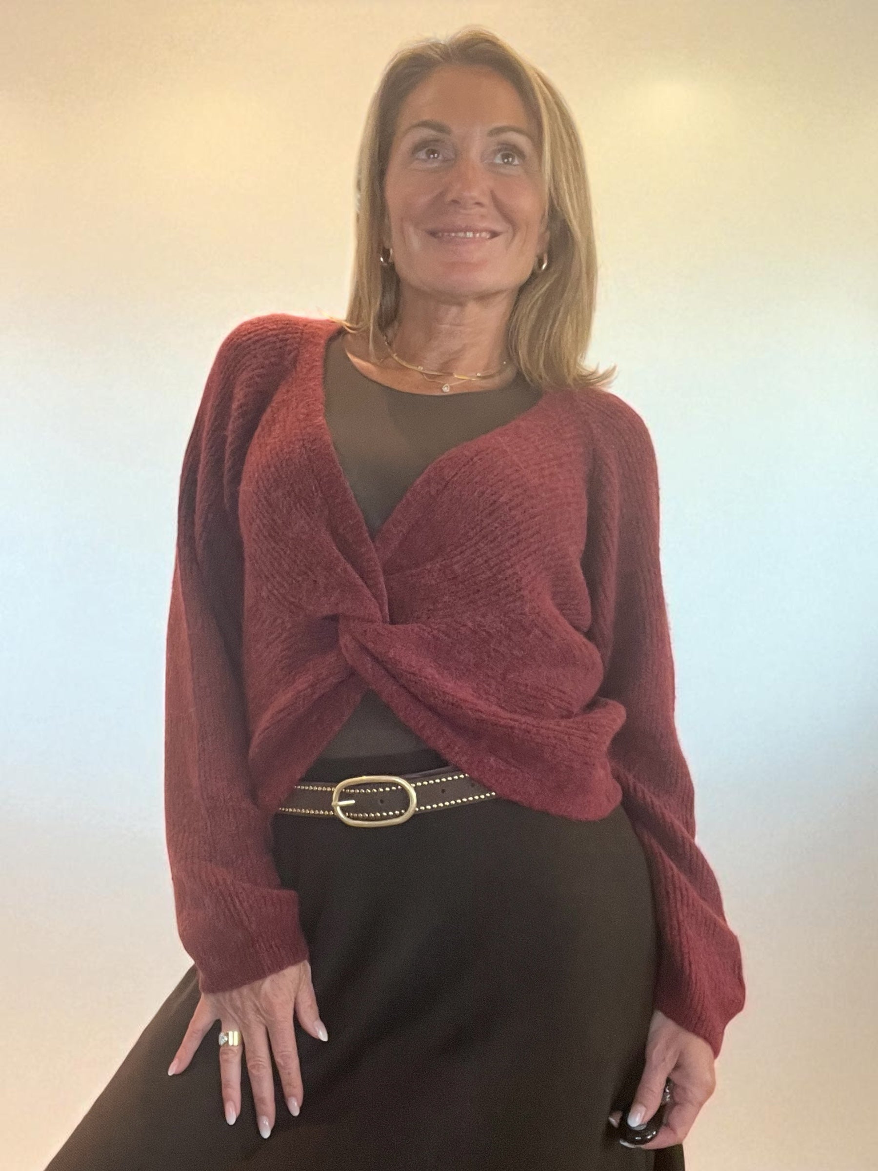 Pull Gaëlle Bordeaux