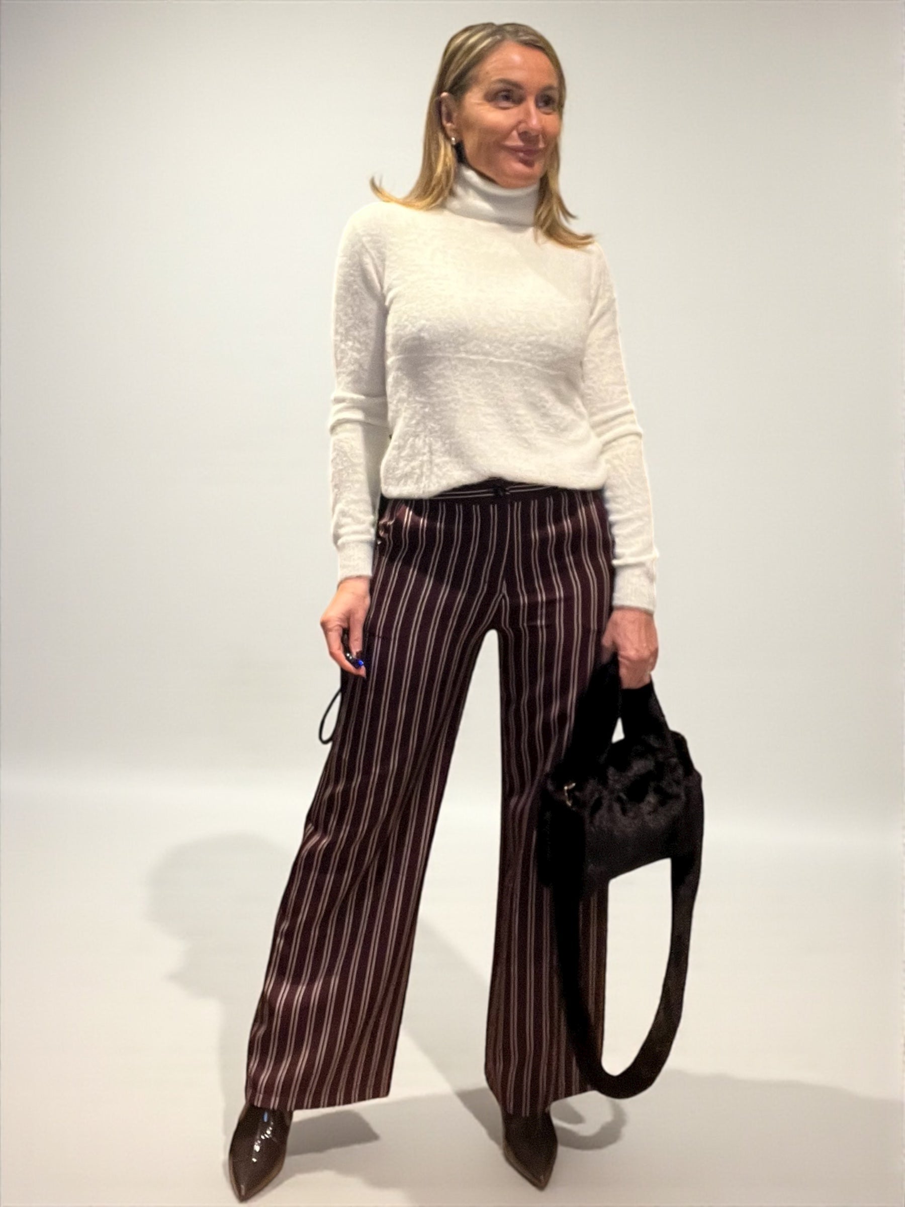 Pantalon Bitetto Burgundy