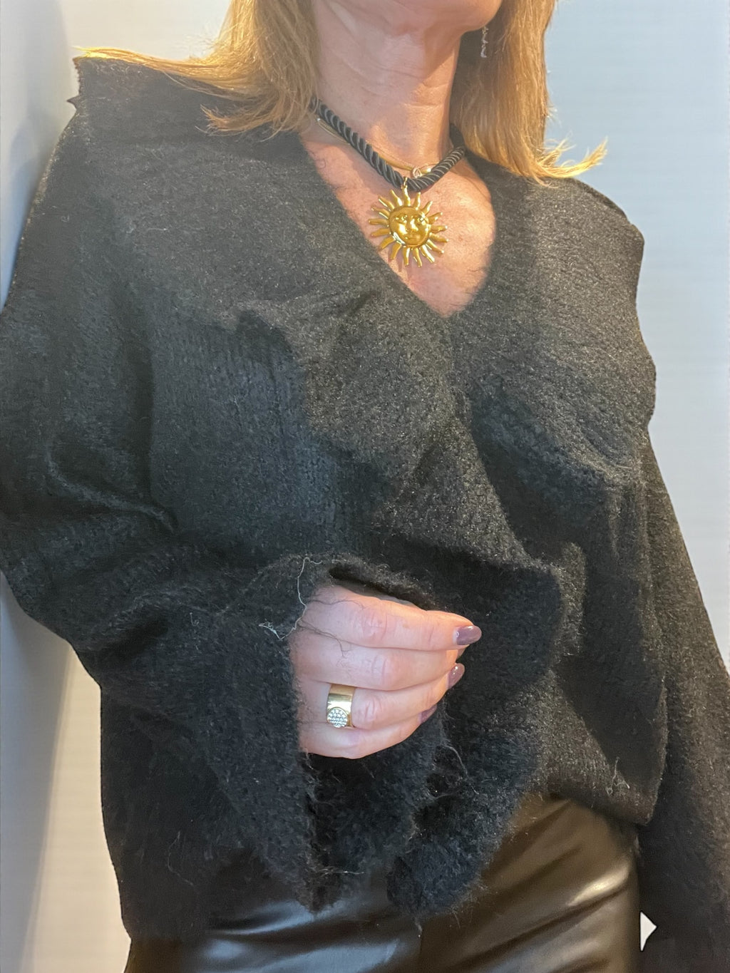 Pull Frontaux Noir 🖤