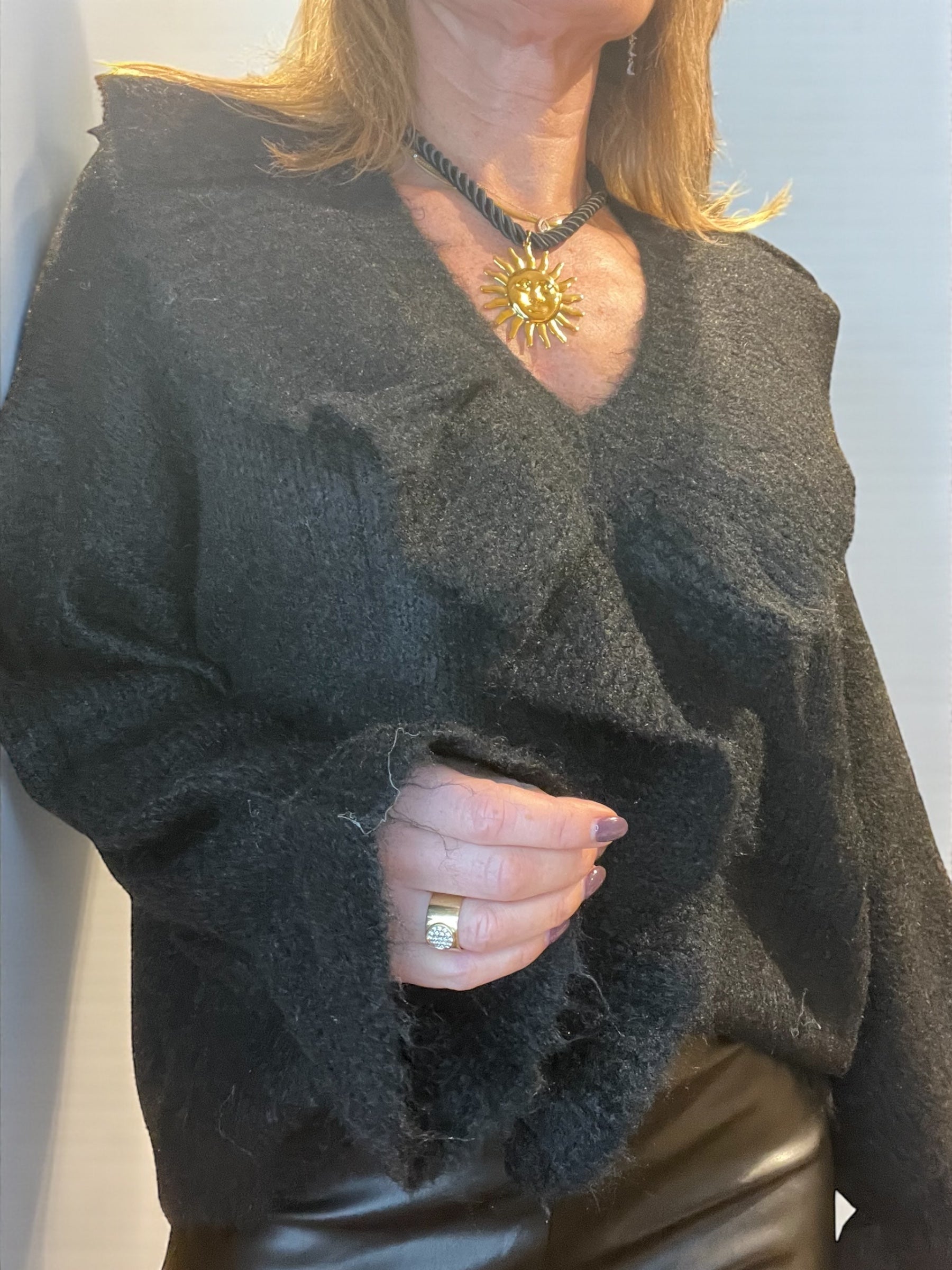 Pull Frontaux Noir 🖤