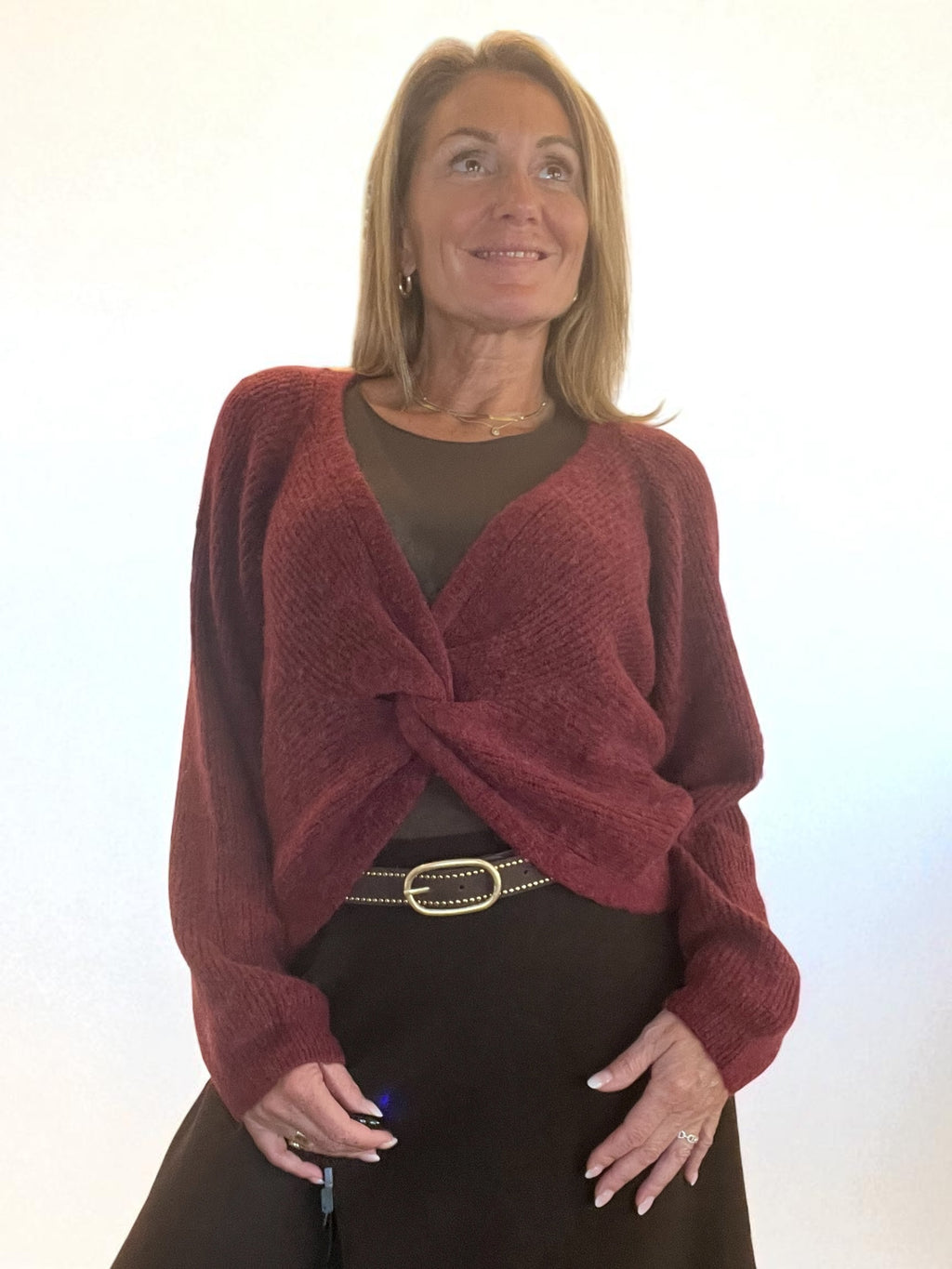 Pull Gaëlle Bordeaux