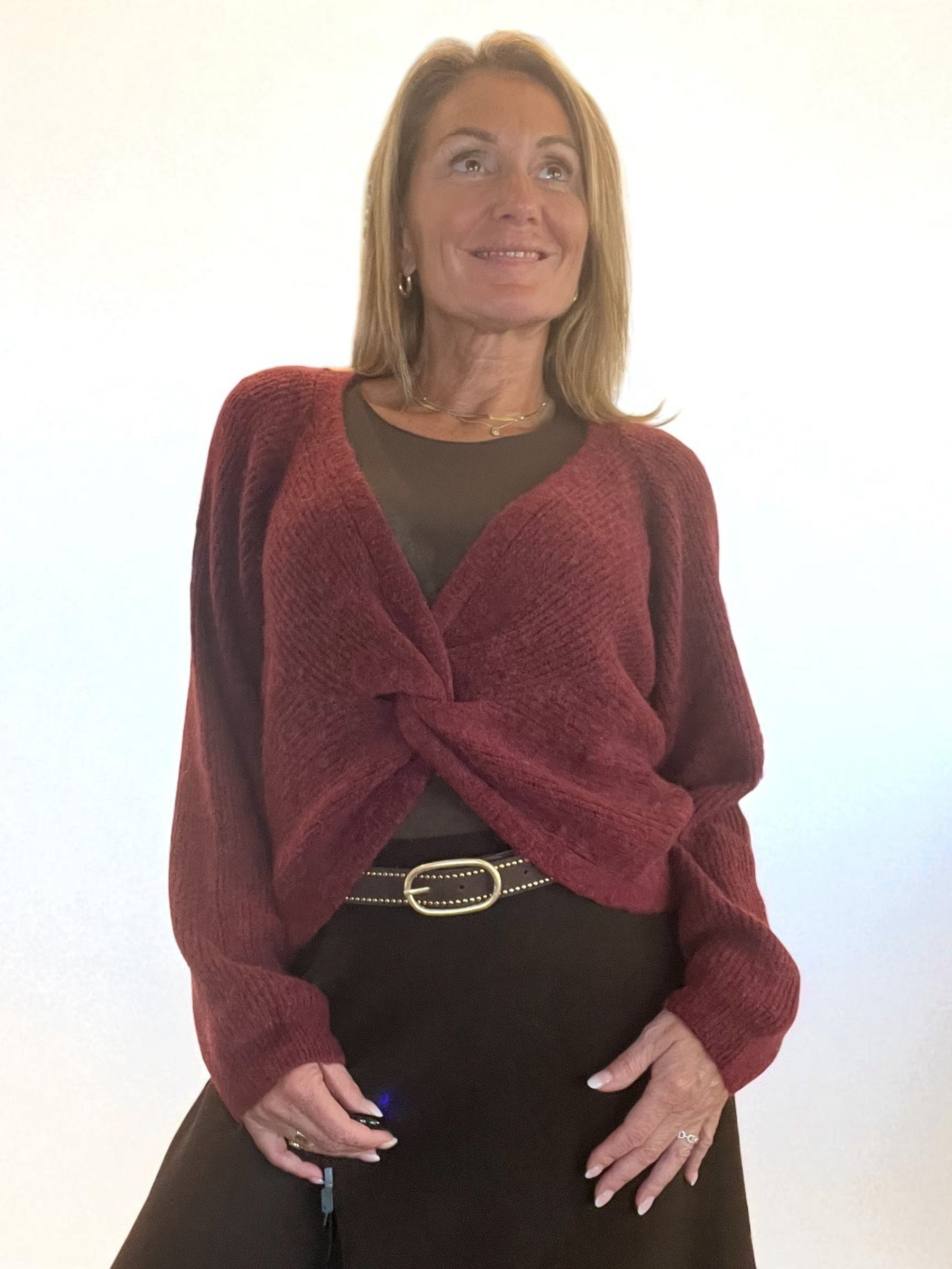 Pull Gaëlle Bordeaux