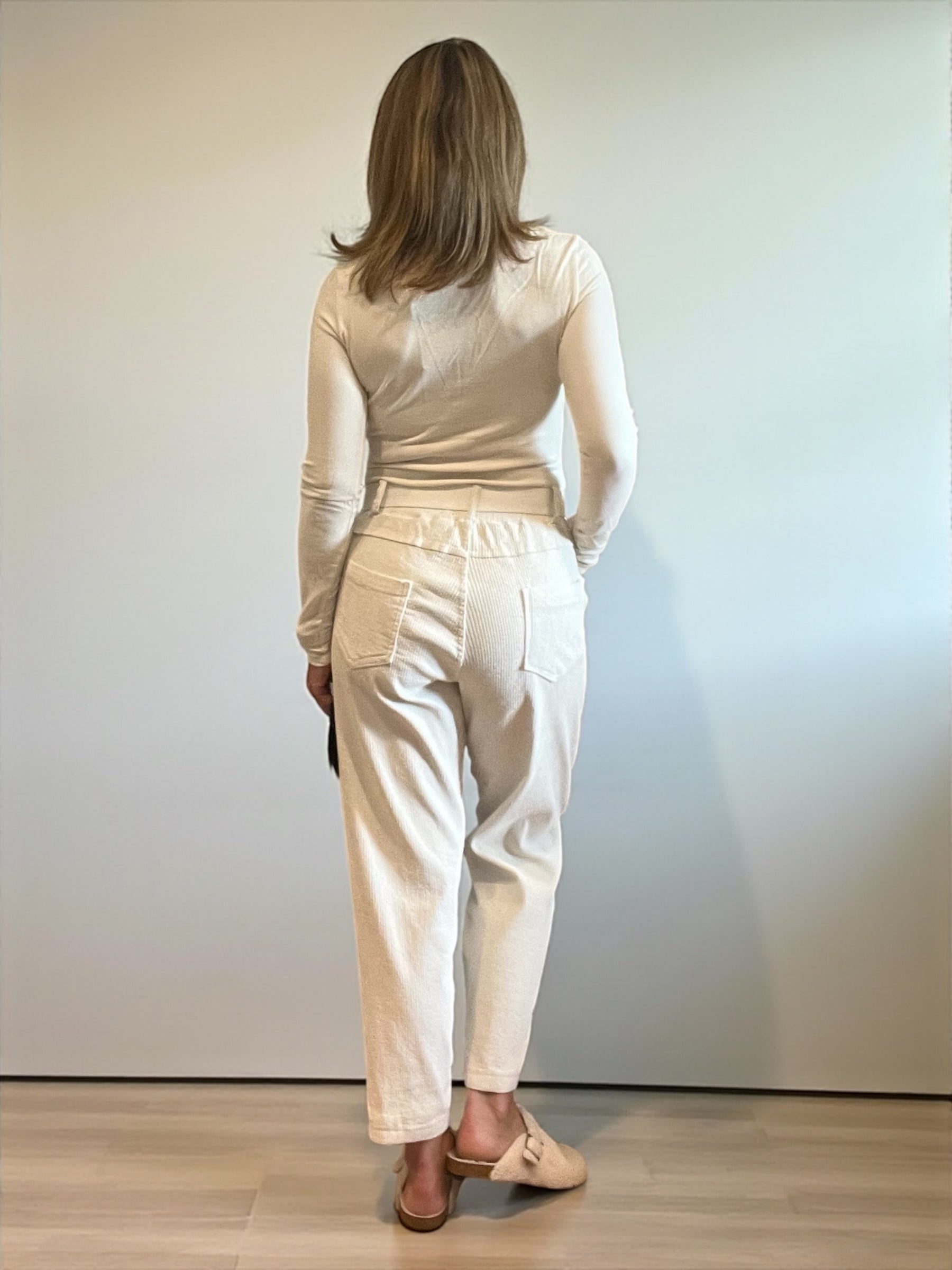 Pantalon Dany écru