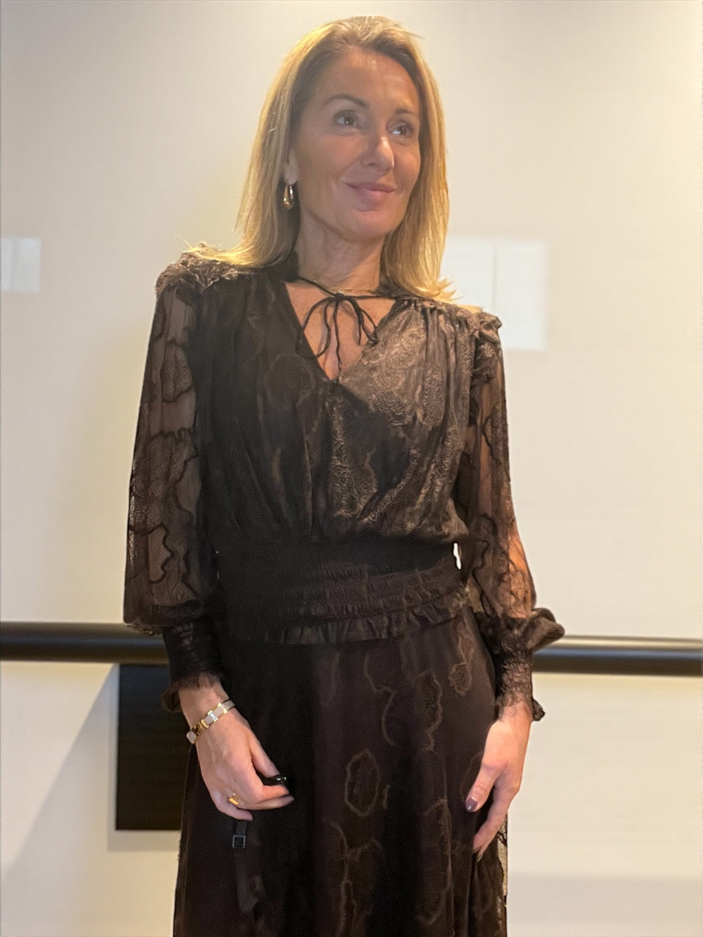 Blouse Astrida Choco