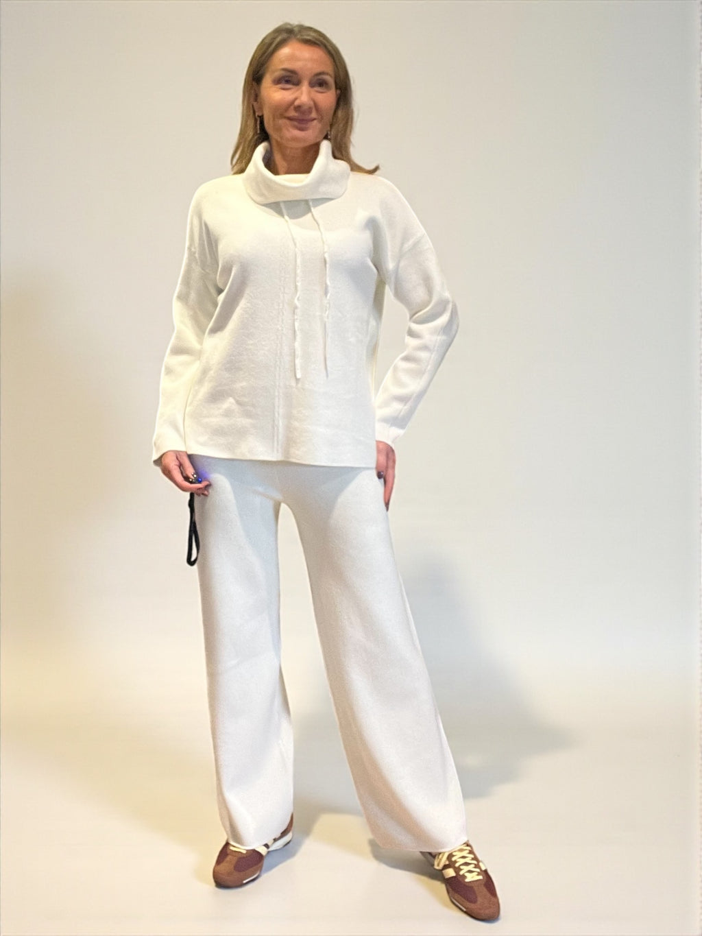 Pantalon Foligno Écru