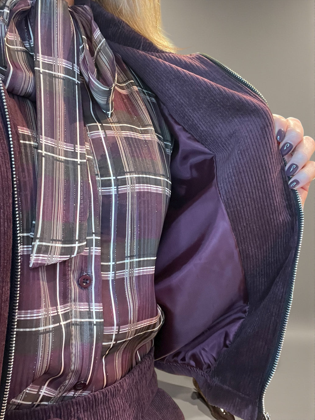 Veste Zollino Burgundy