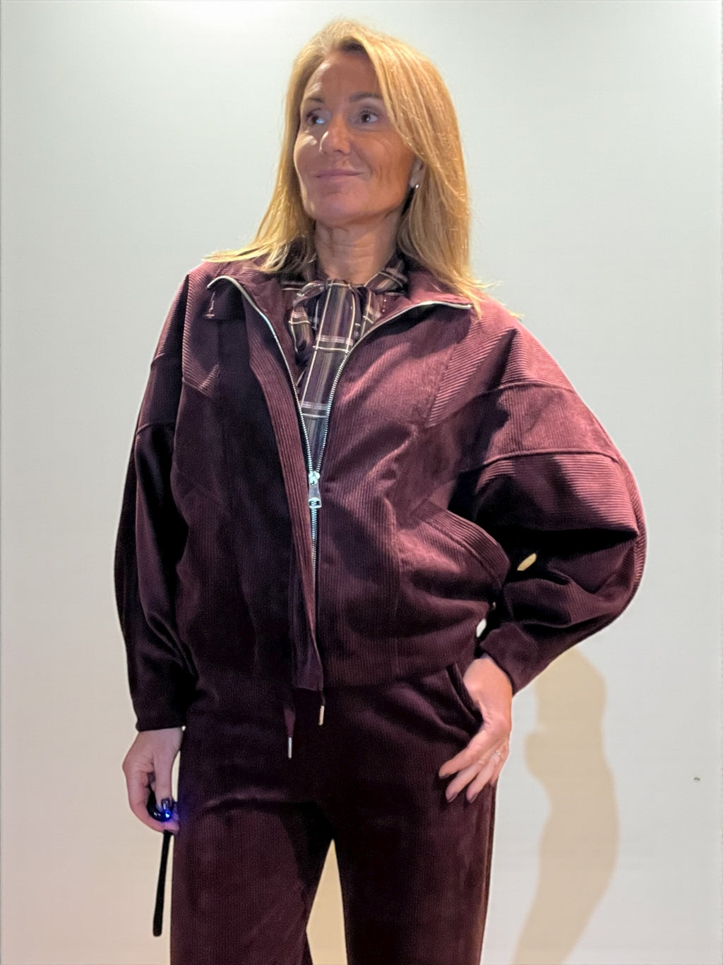 Veste Zollino Burgundy