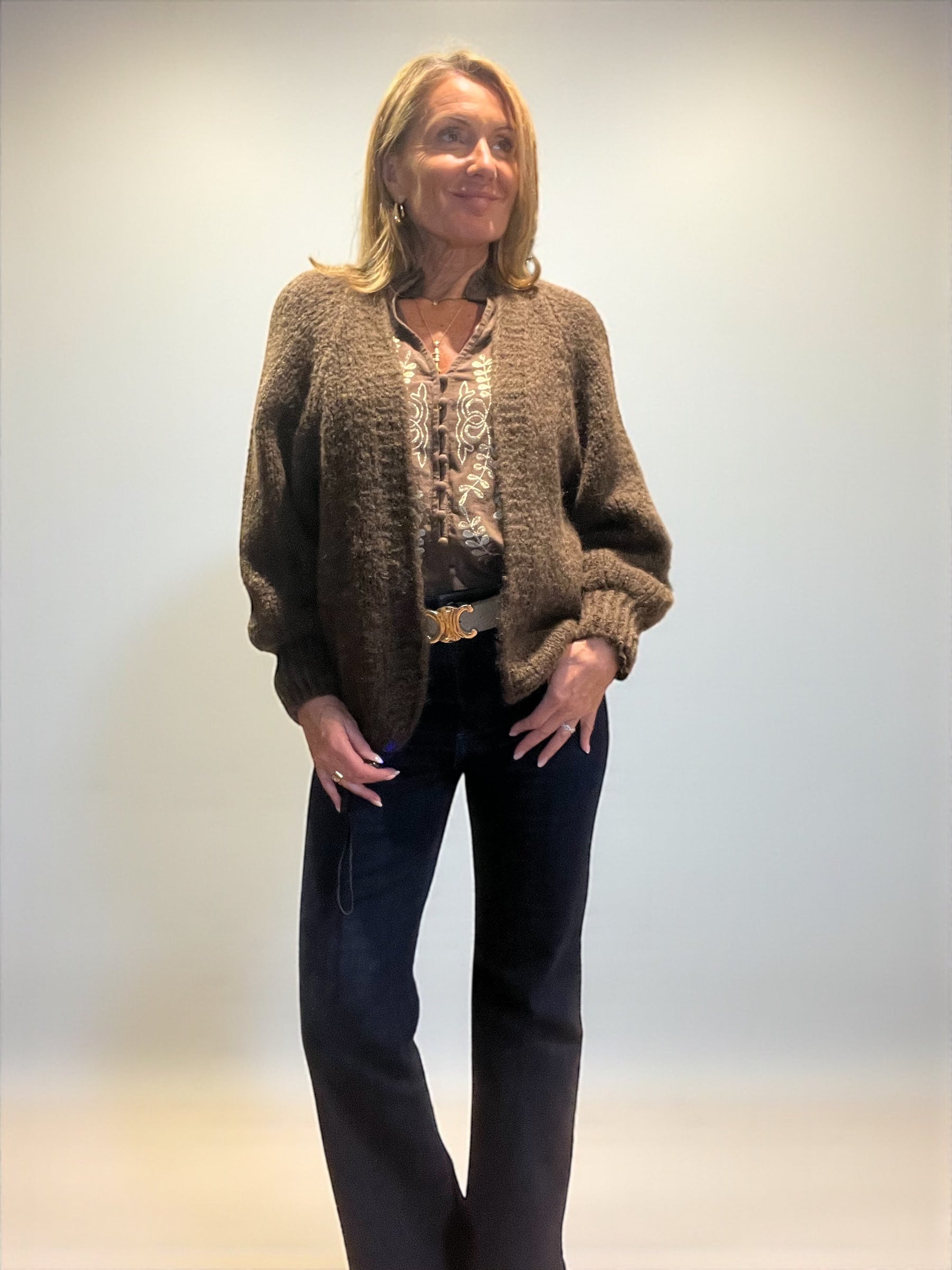 Gilet Anaëlle Choco