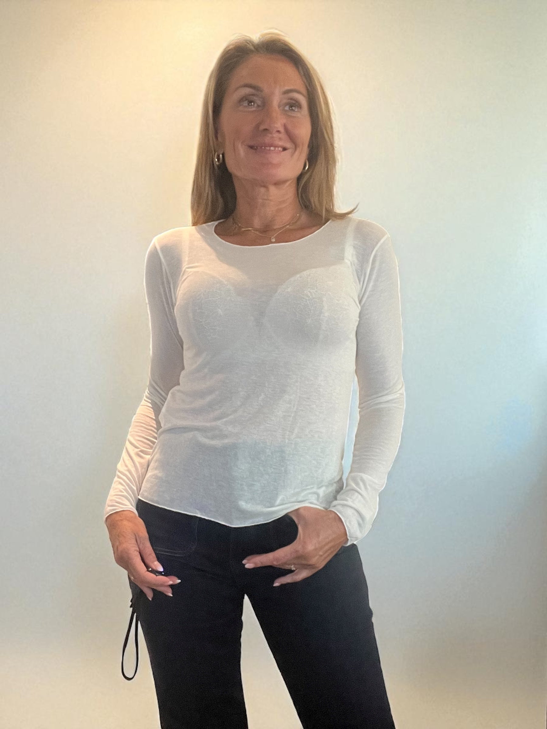 Top Cachemire Écru 🤍