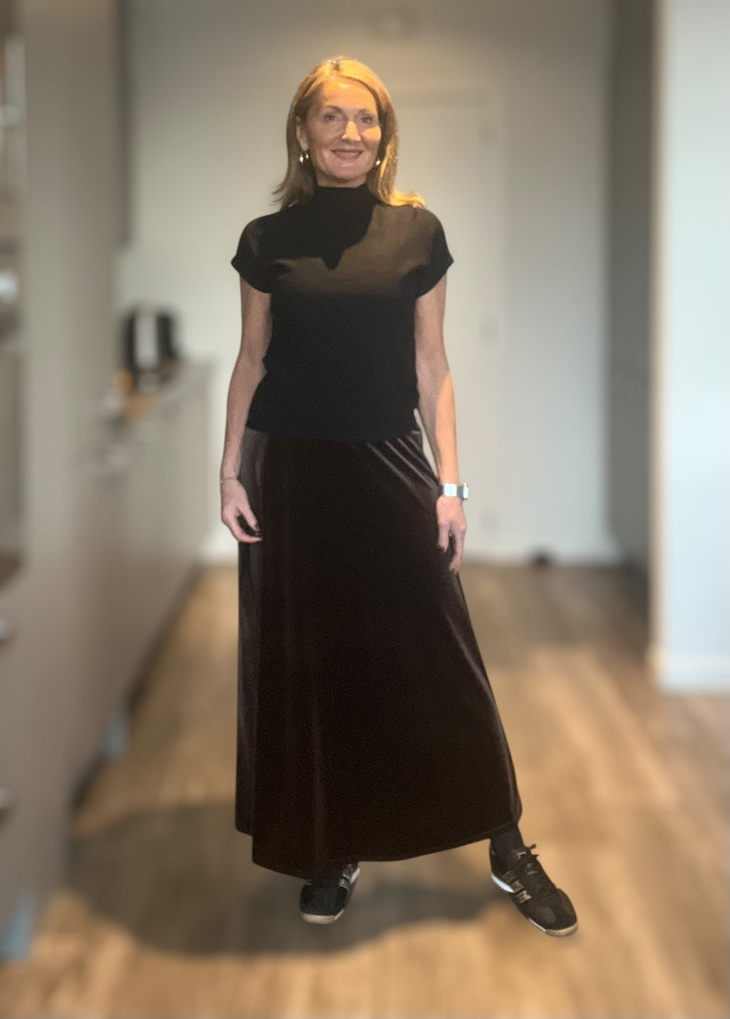 Jupe Fiesta velours lisse🤎