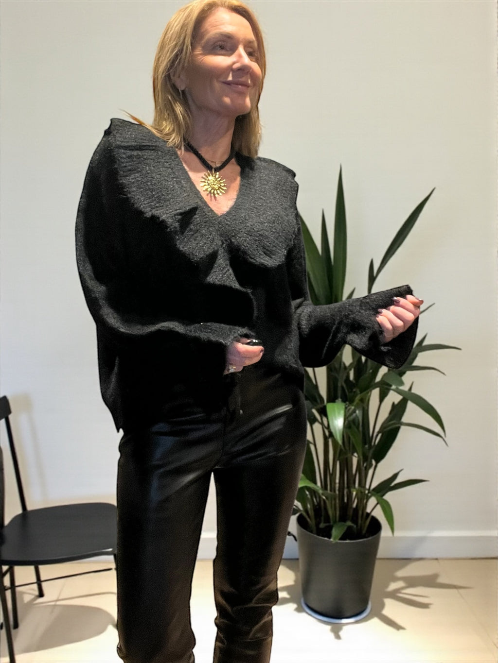 Pull Frontaux Noir 🖤