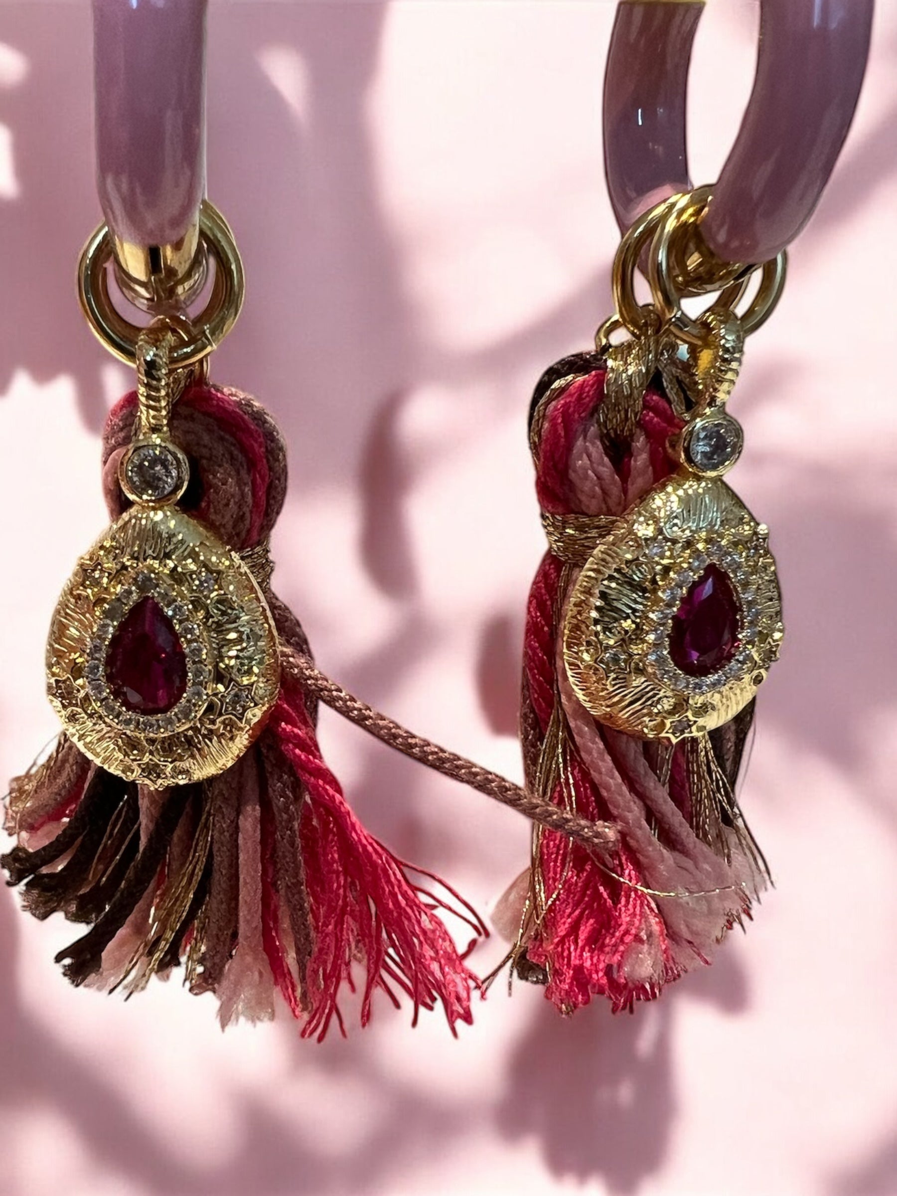 BO floche pierre fushia