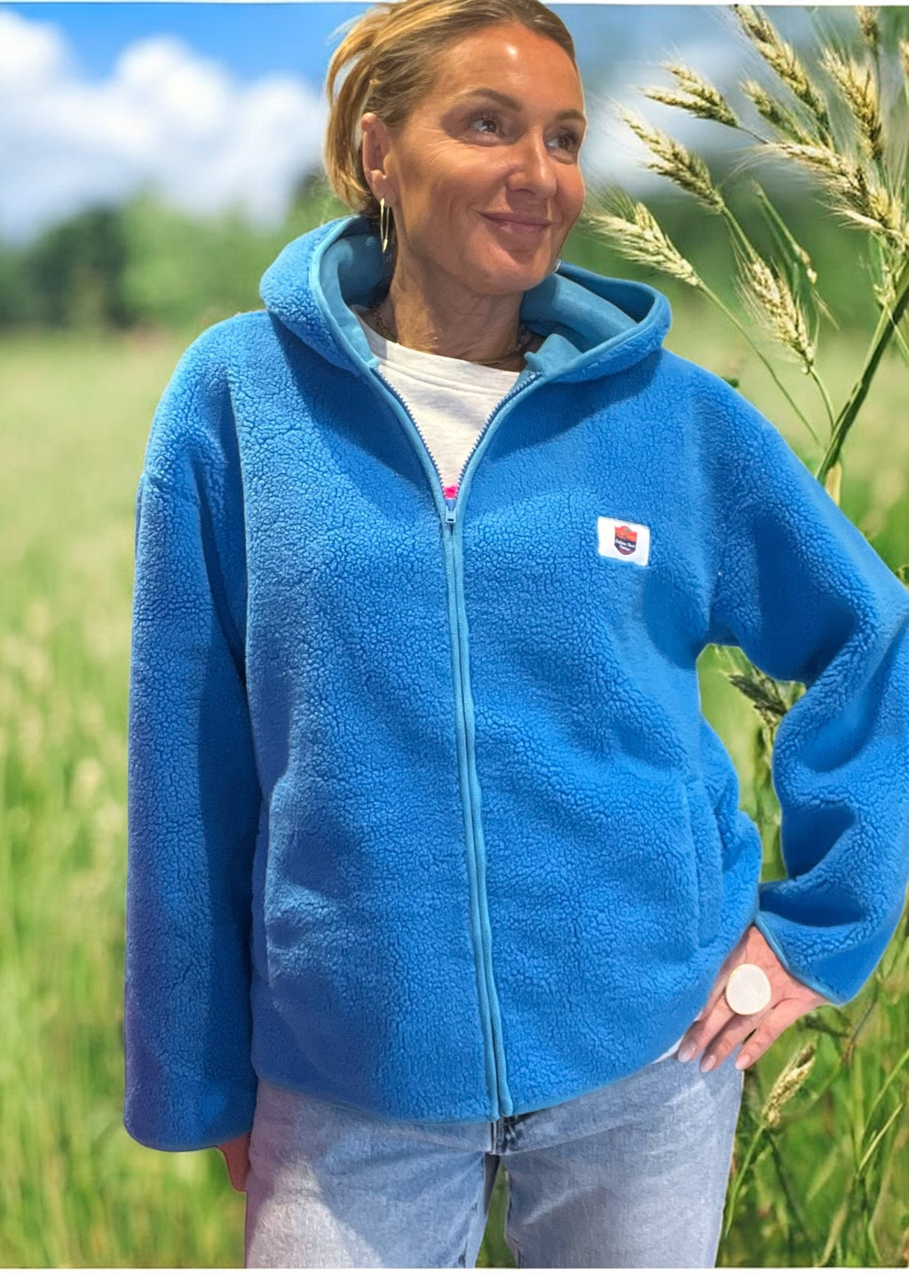 Veste Polar bleu bic🦋