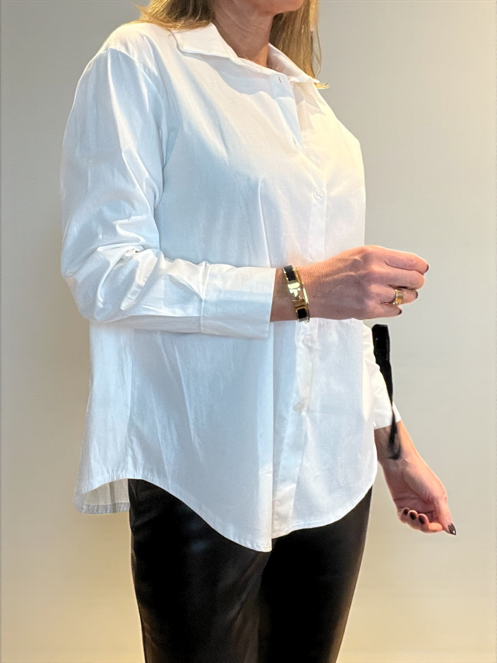 Chemisier Carbone blanc