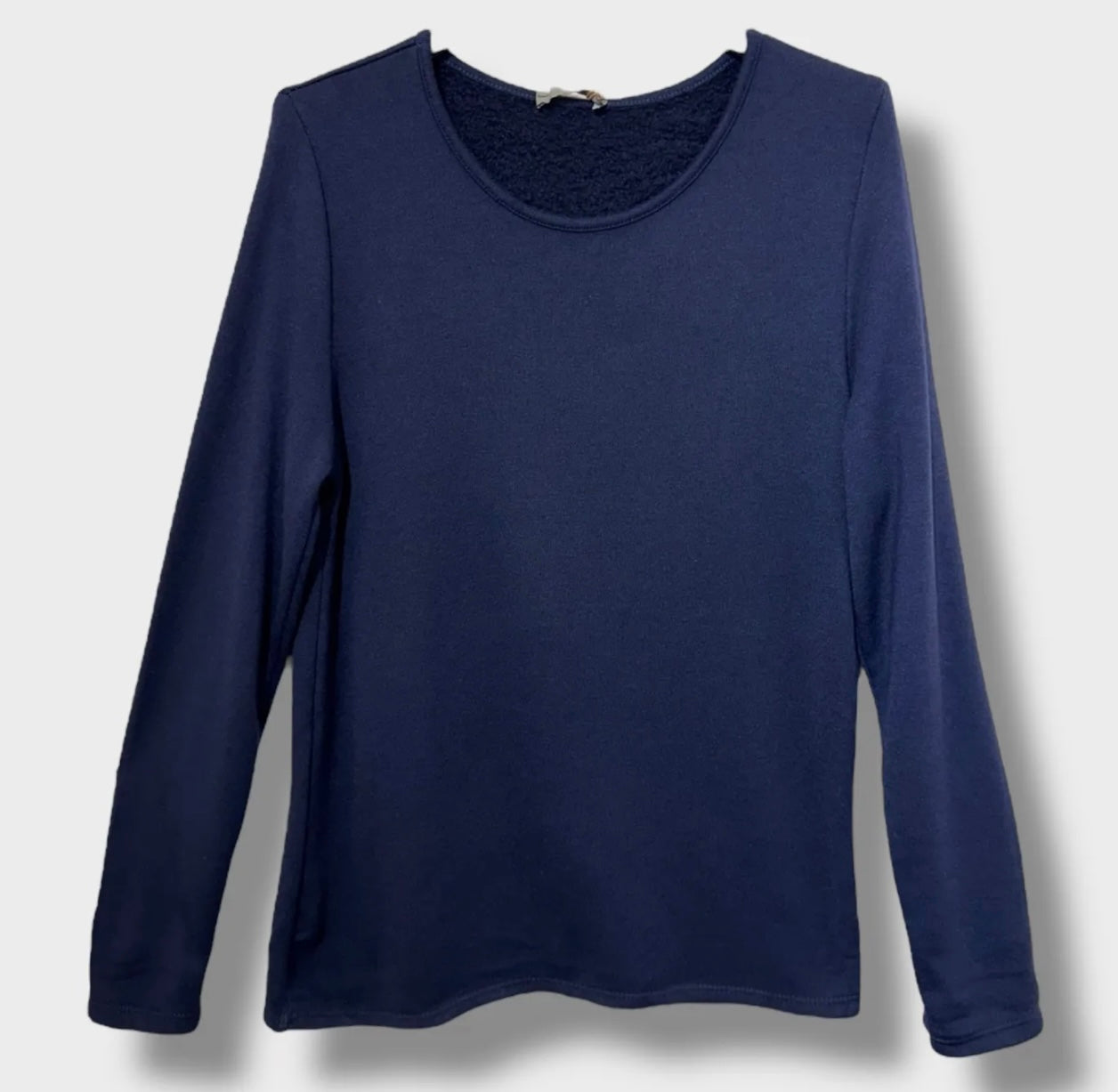 Top Polaire bleu marine