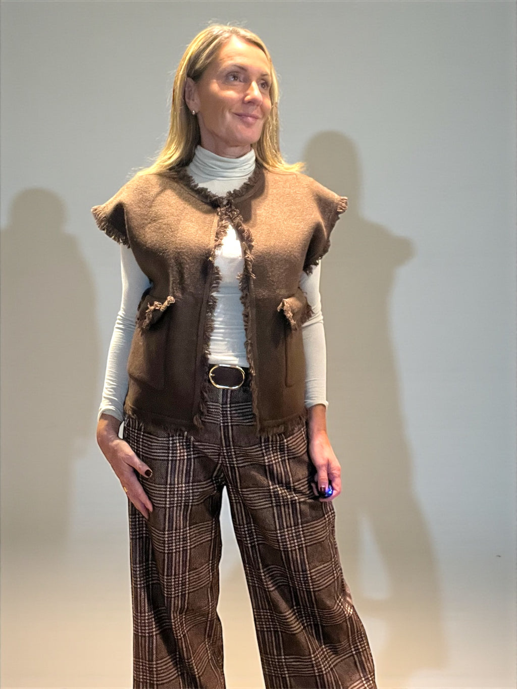 Gilet Ophélie Choco