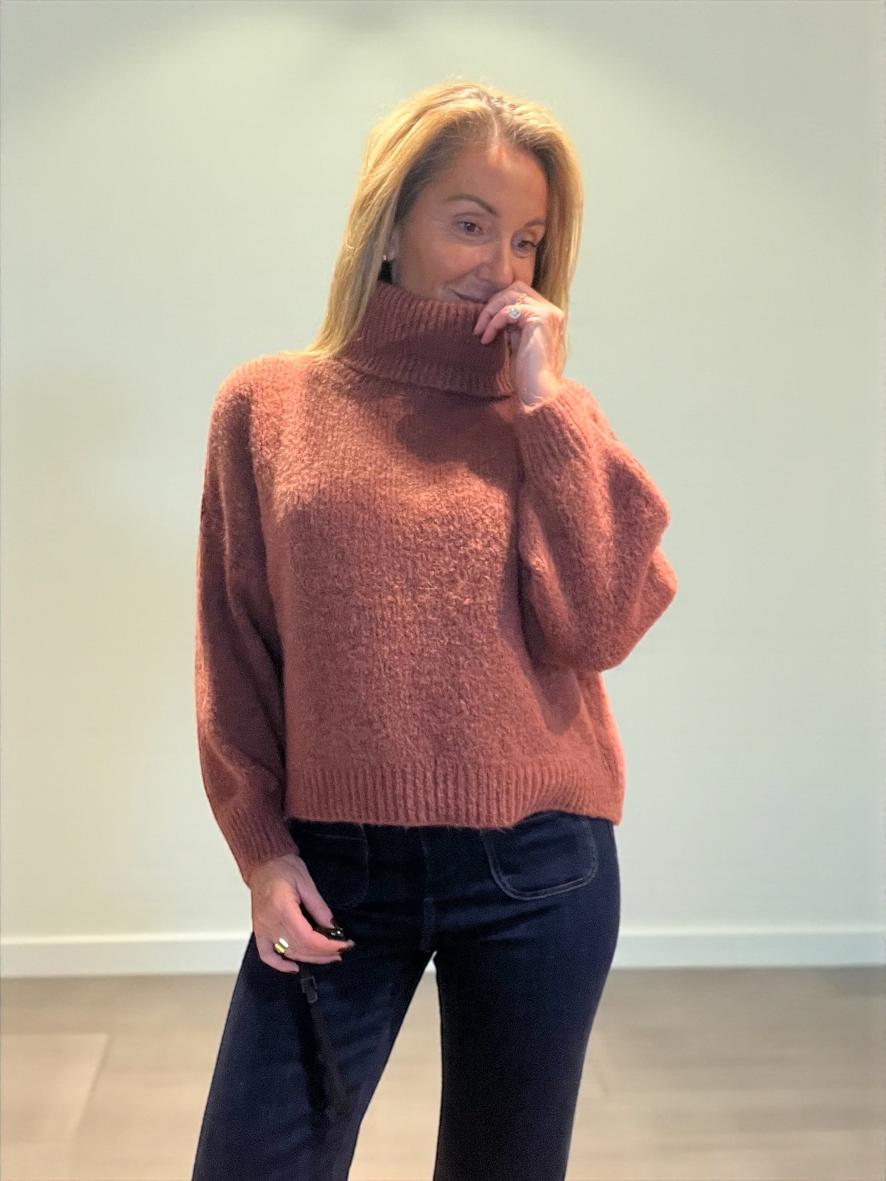 Pull Acacia terracota