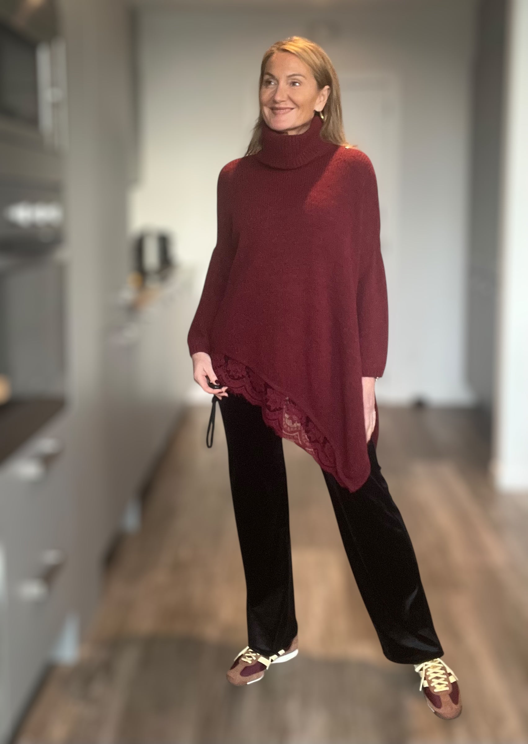 Pull Pauline Bordeaux
