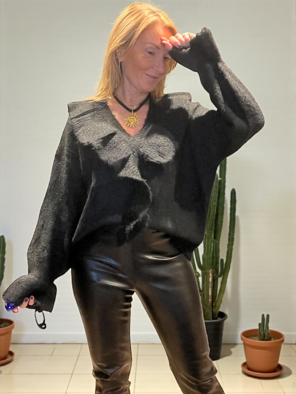 Pull Frontaux Noir 🖤