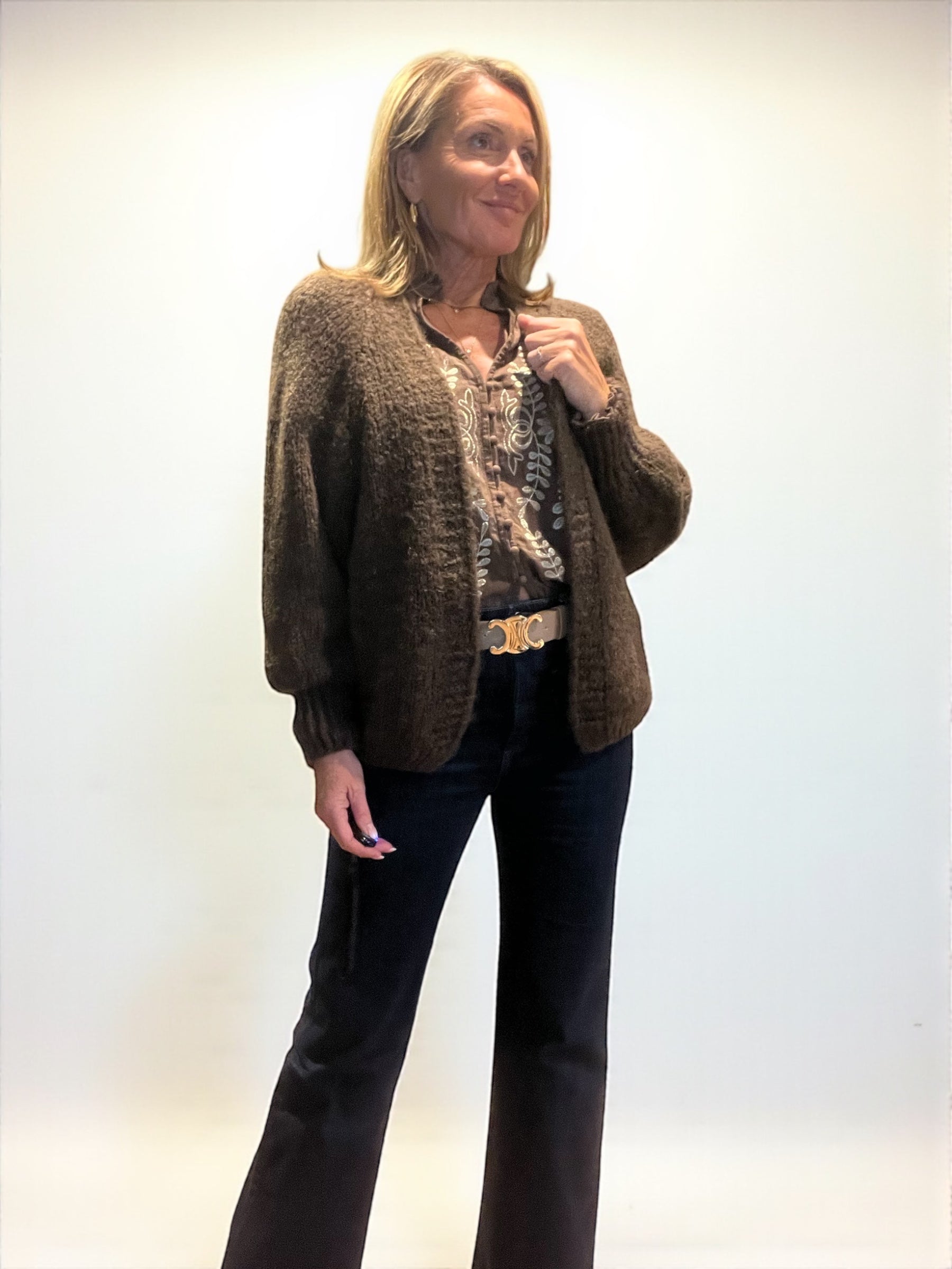 Gilet Anaëlle Choco