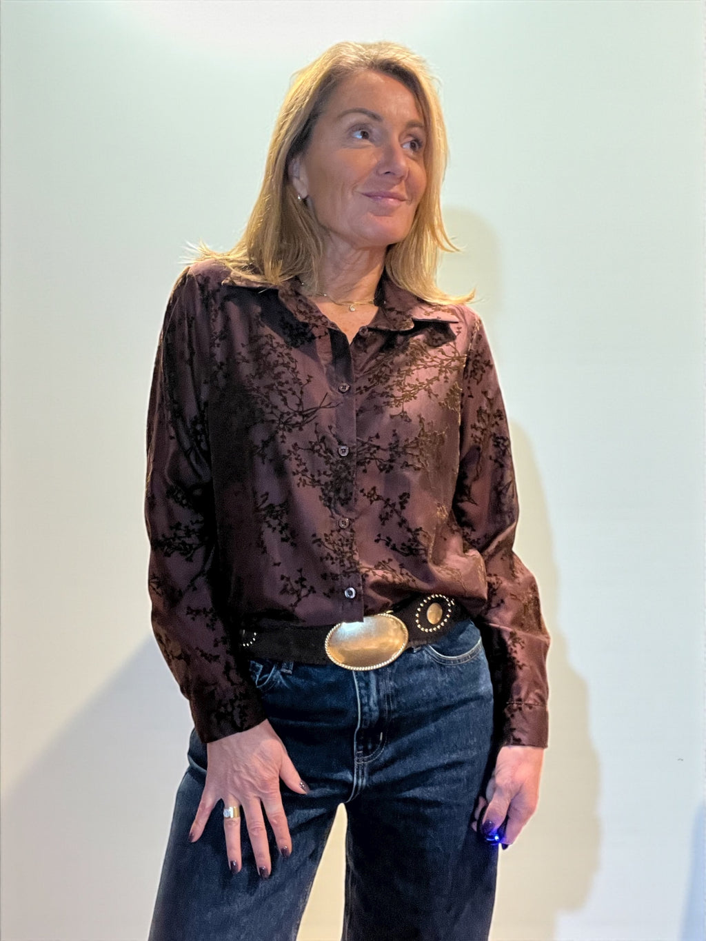 Chemisier Taviano Choco