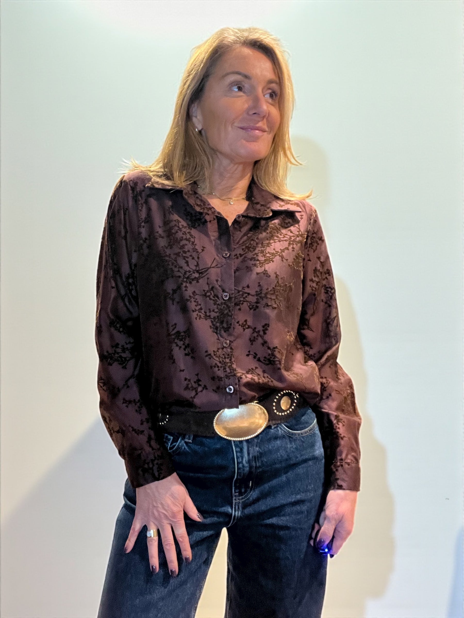 Chemisier Taviano Choco