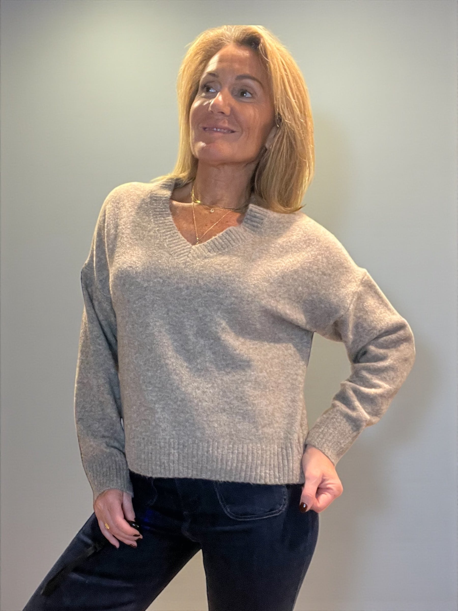 Pull Alina Taupe