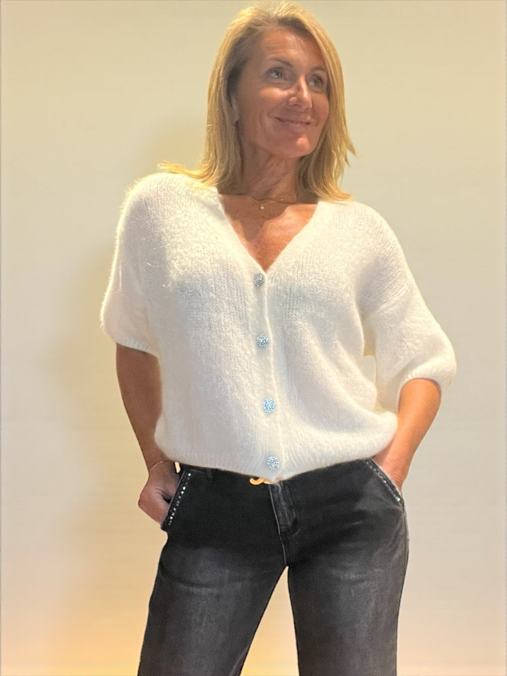 Pull Aude écru 🤍