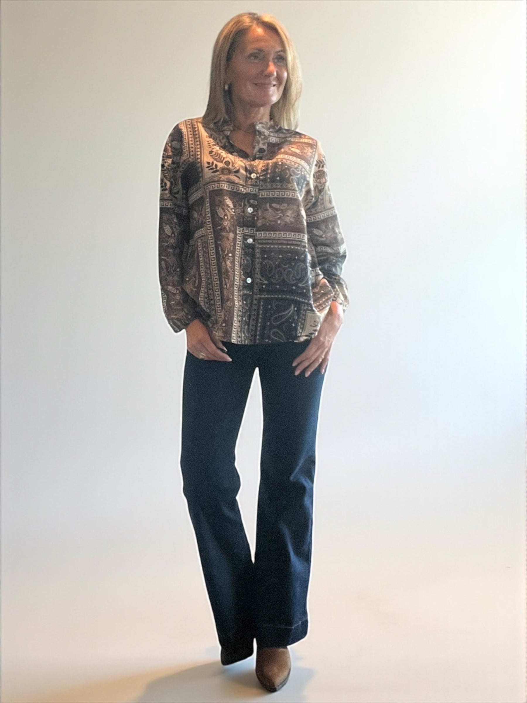 Chemisier Magda Noir