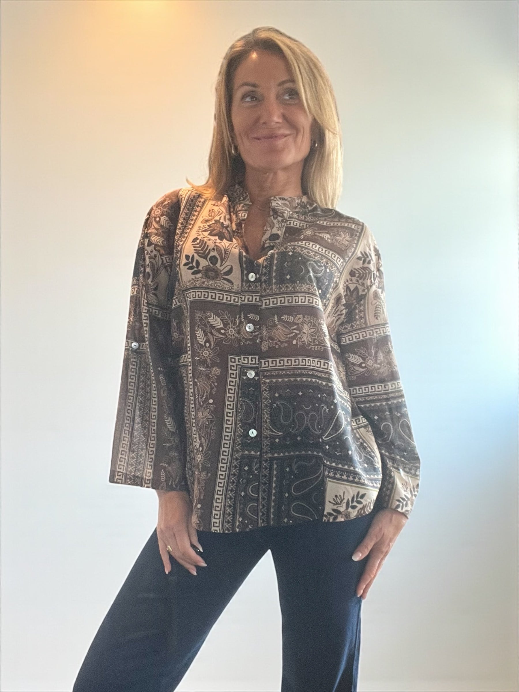 Chemisier Magda Noir