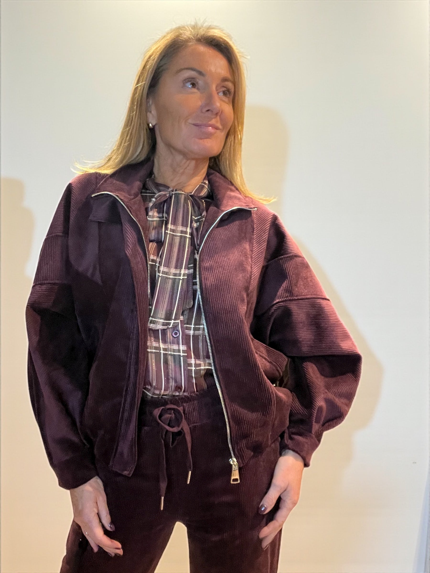 Veste Zollino Burgundy