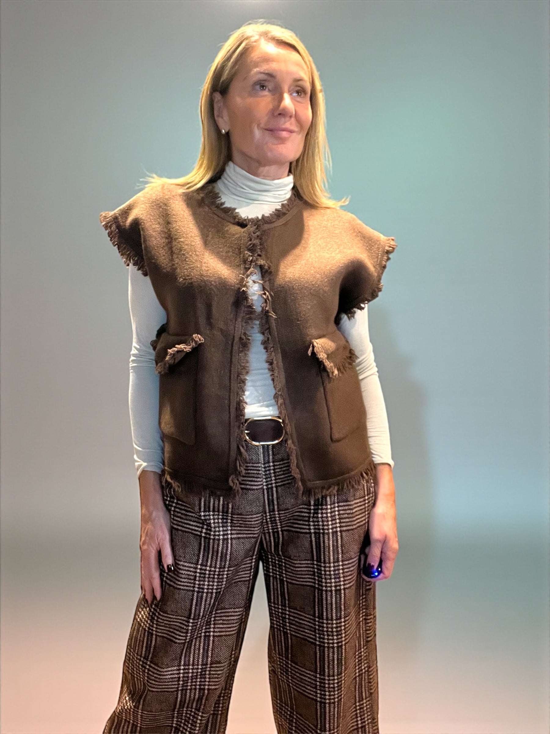 Gilet Ophélie Choco