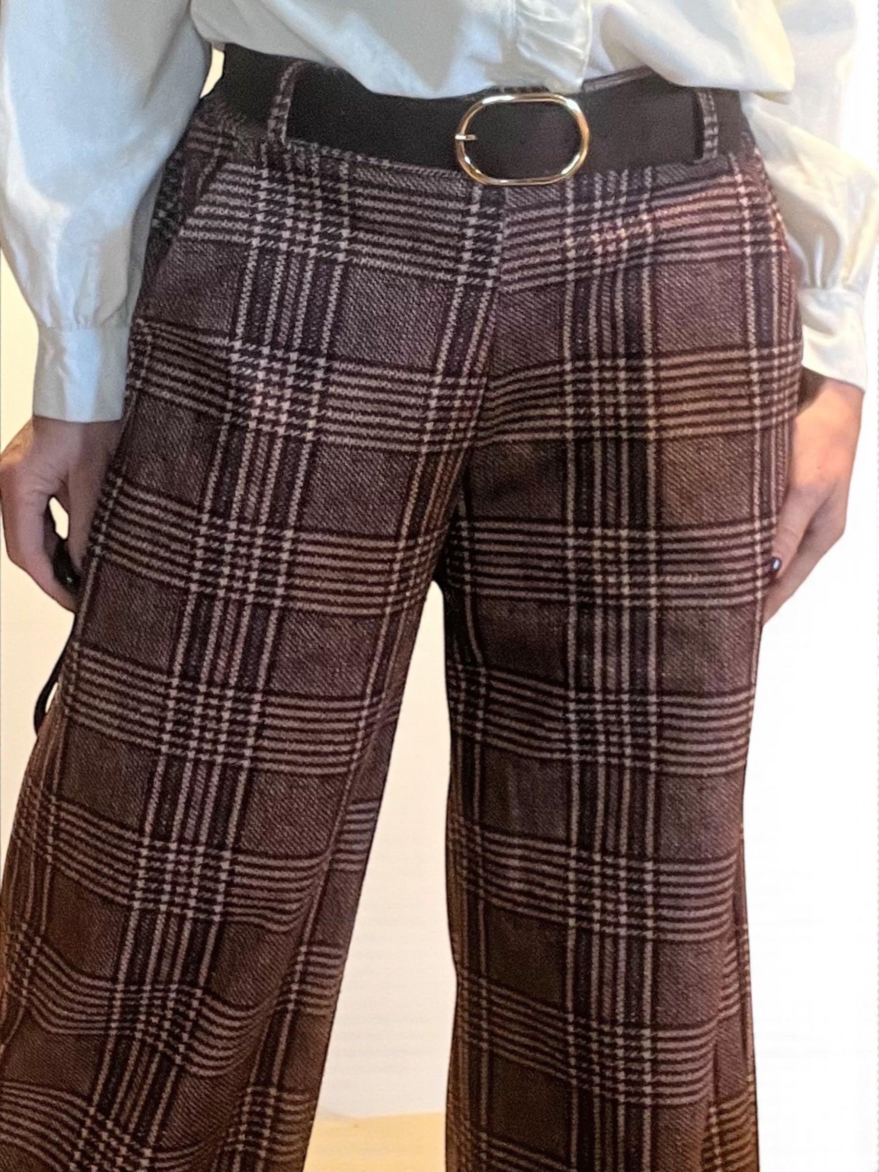 Pantalon Christy Bordeaux