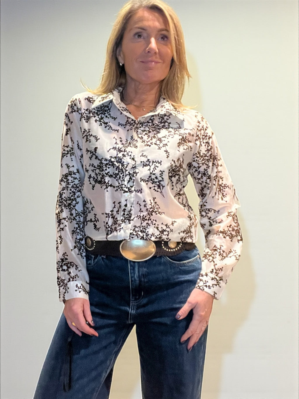 Chemisier Taviano blanc