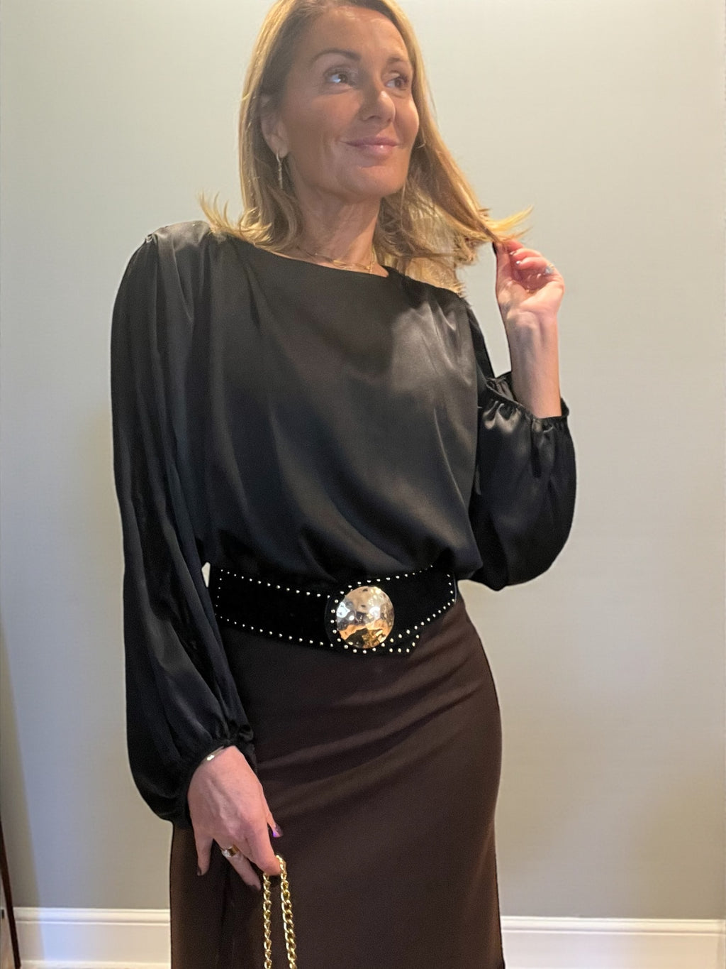 Chemisier Osoppo noir