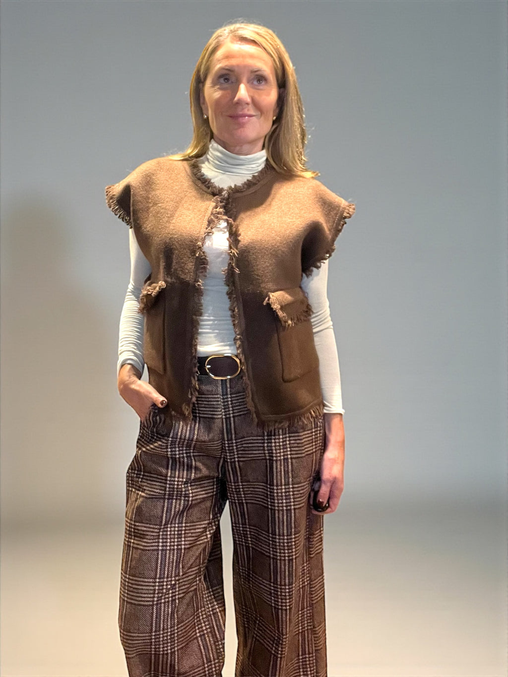 Gilet Ophélie Choco