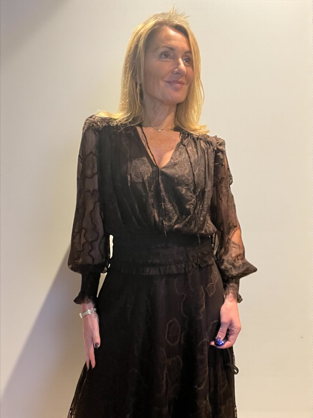 Blouse Astrida Choco