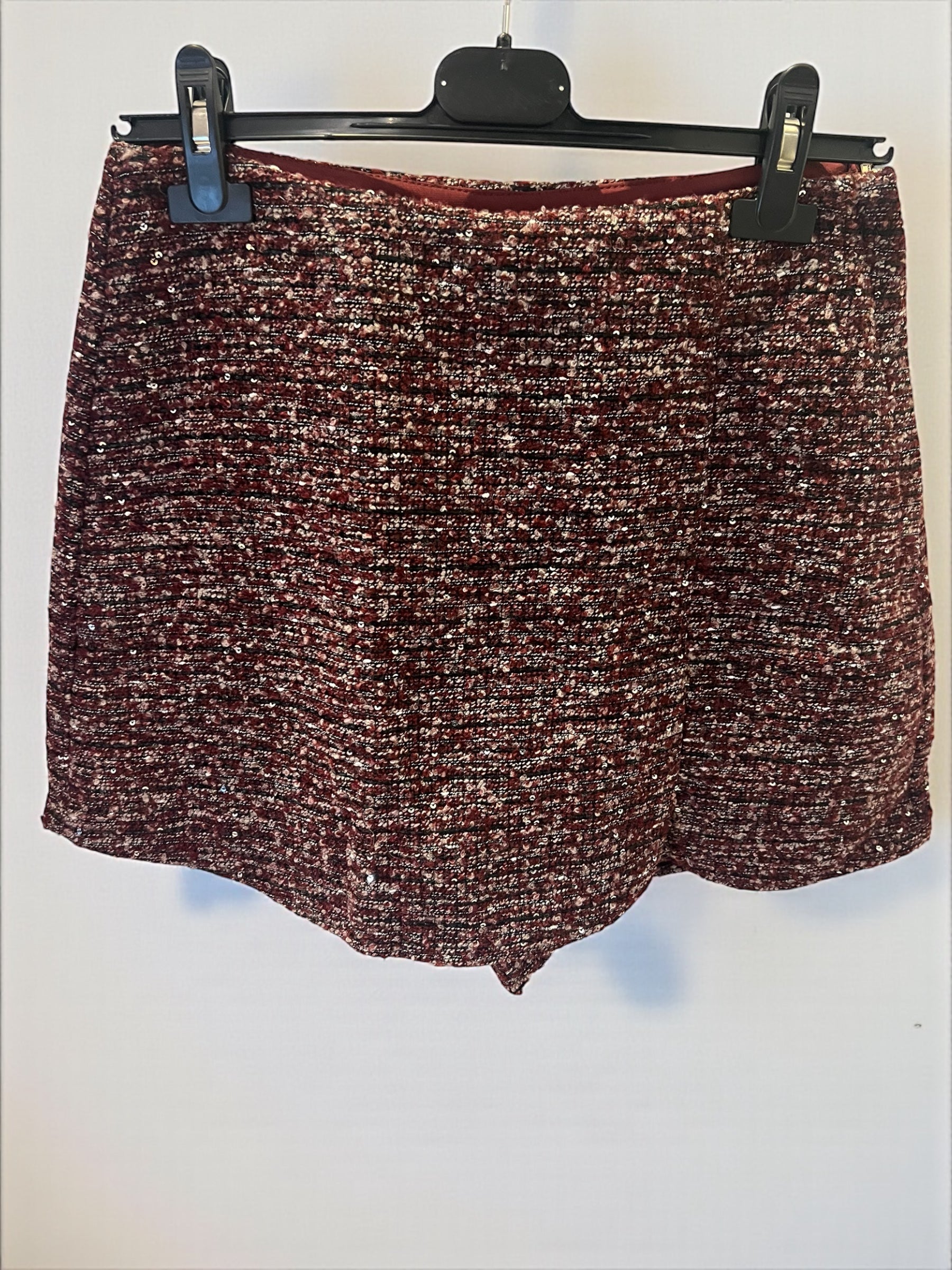 Jupe short bordeaux 🍷