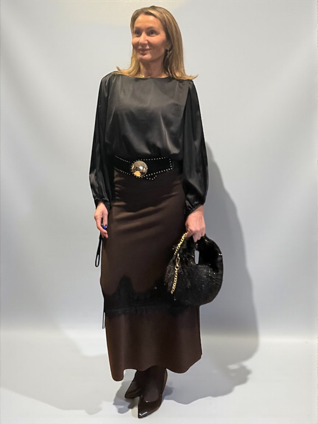 Chemisier Osoppo noir