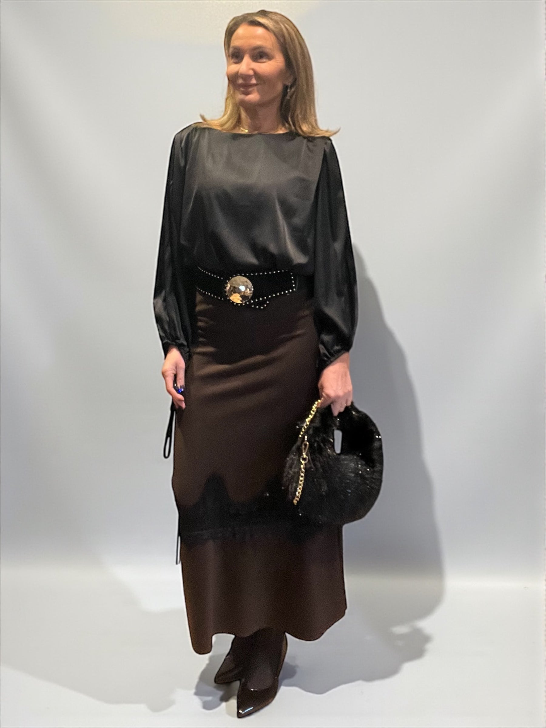 Chemisier Osoppo noir