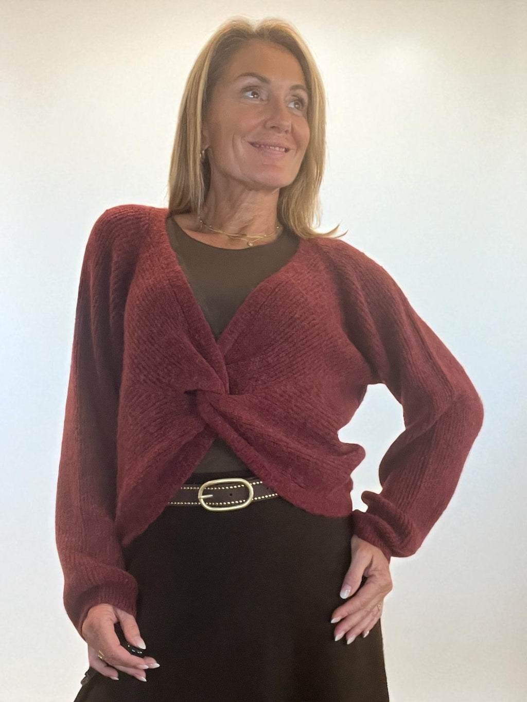 Pull Gaëlle Bordeaux