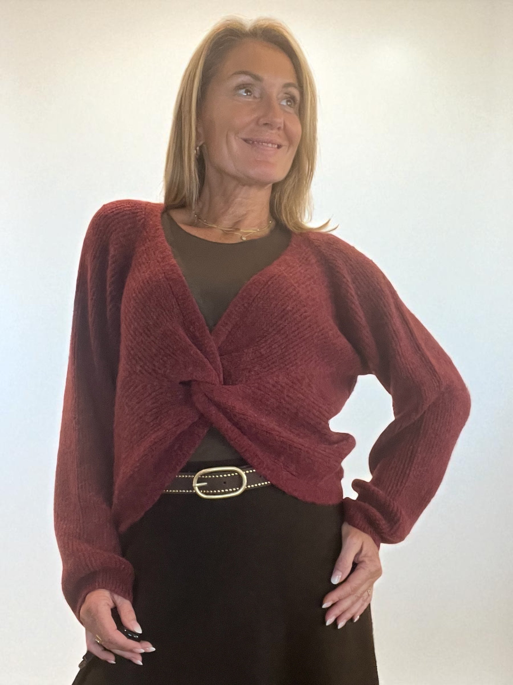 Pull Gaëlle Bordeaux