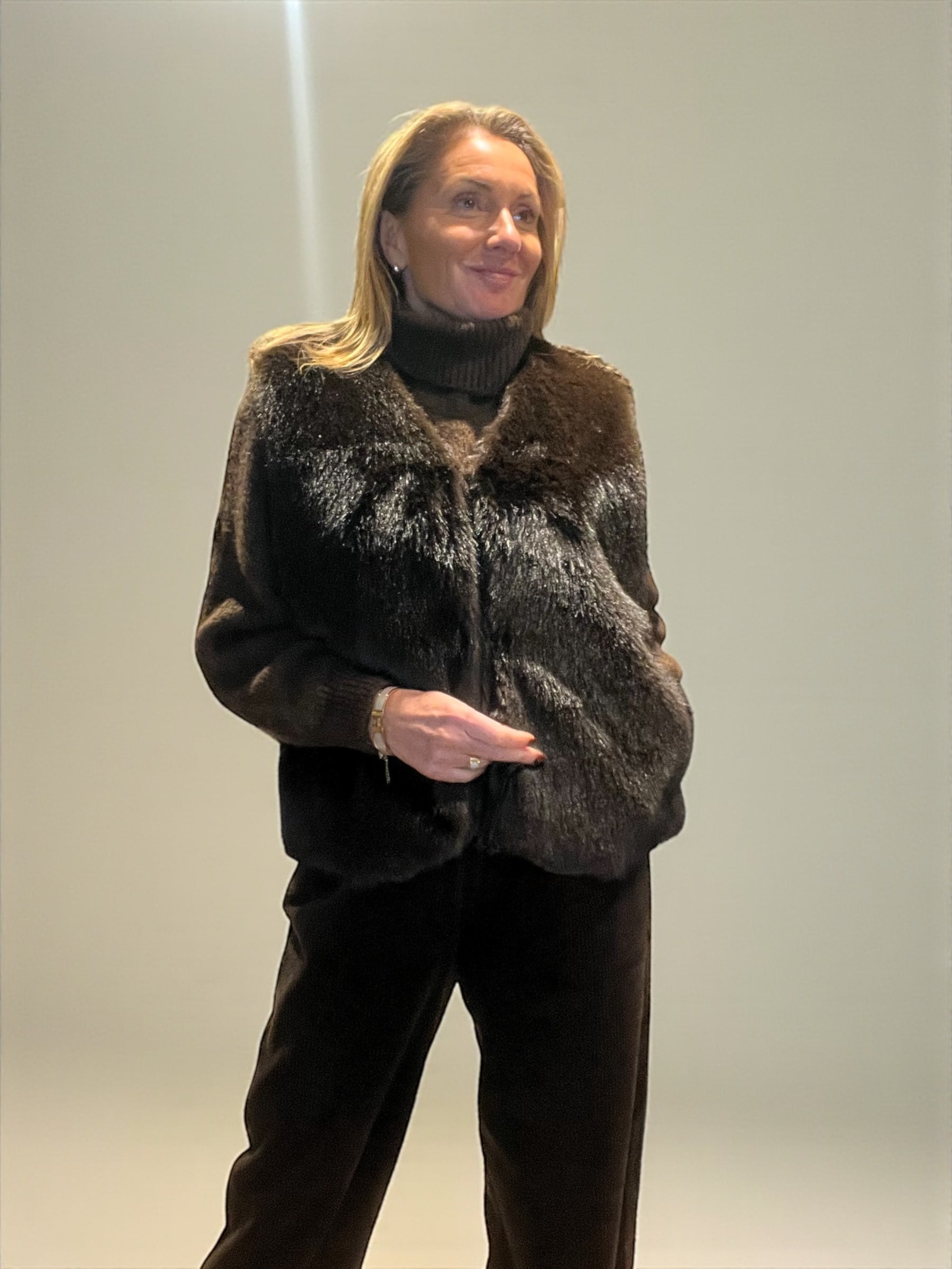 Veste Fourrure choco 🤎