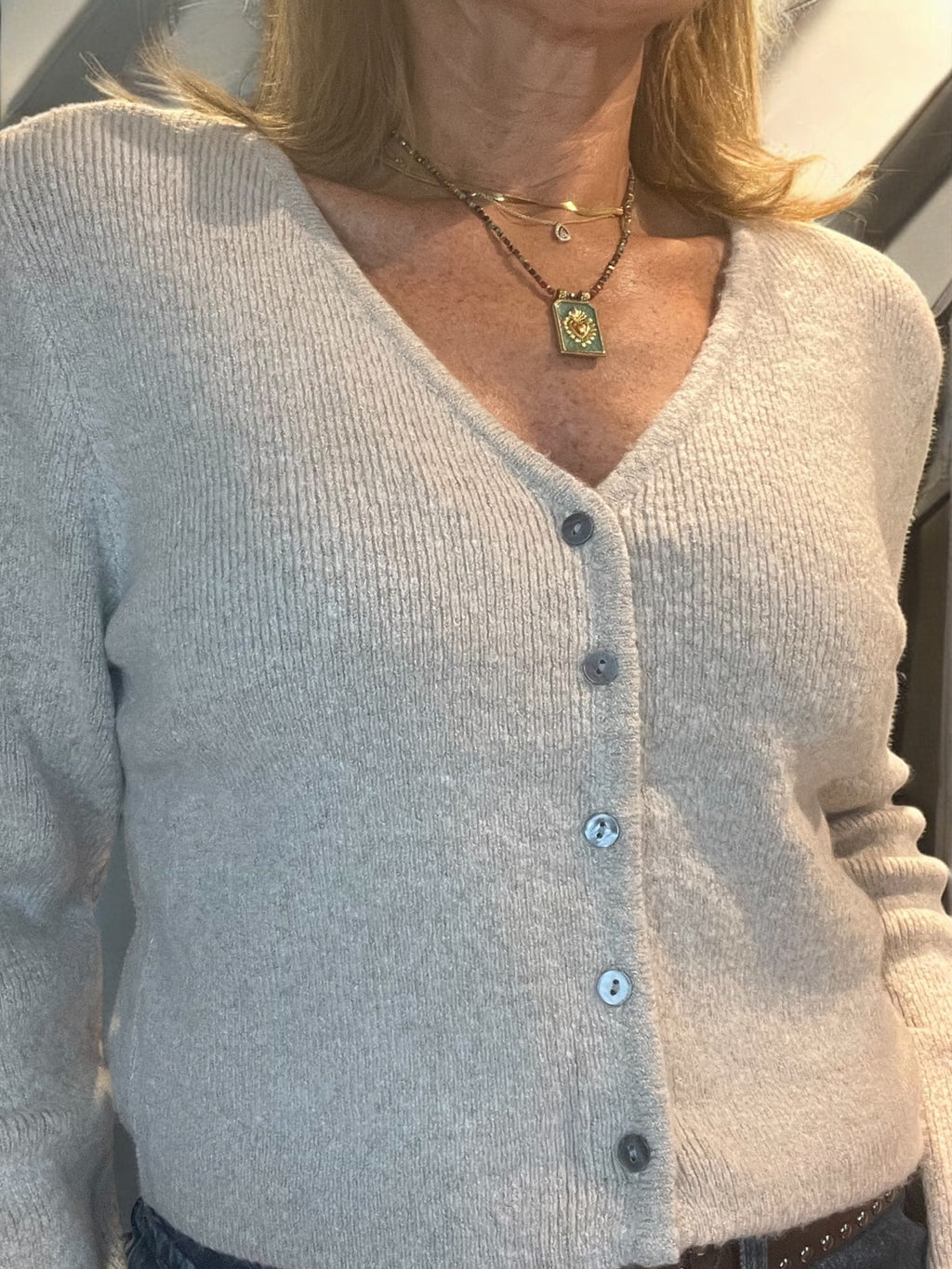 Gilet Tristan Beige 🤍