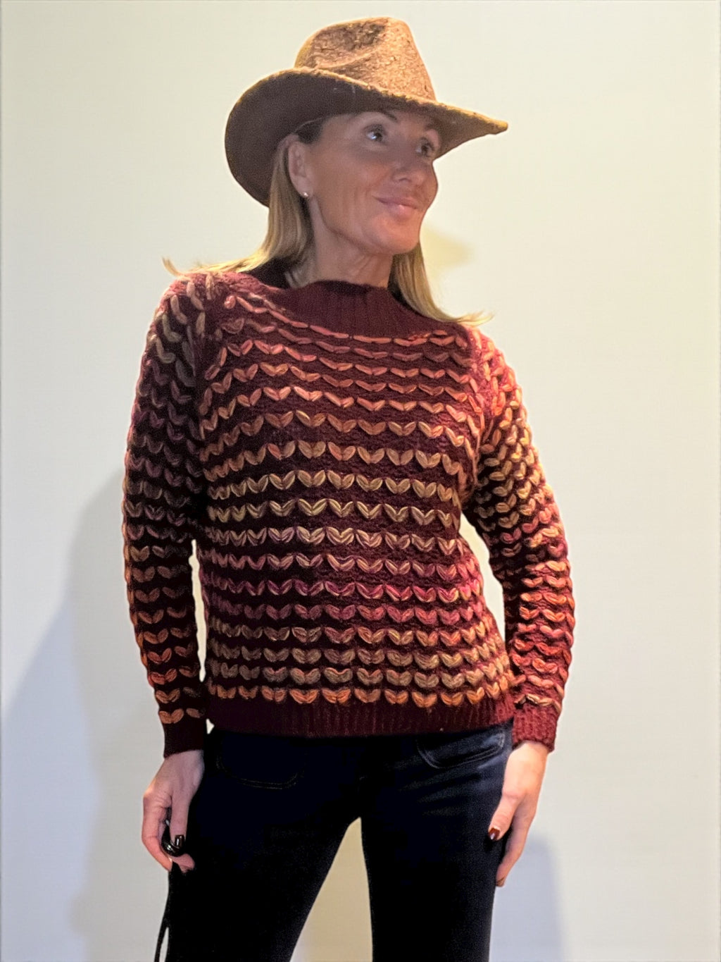 Pull Colonna bordeaux